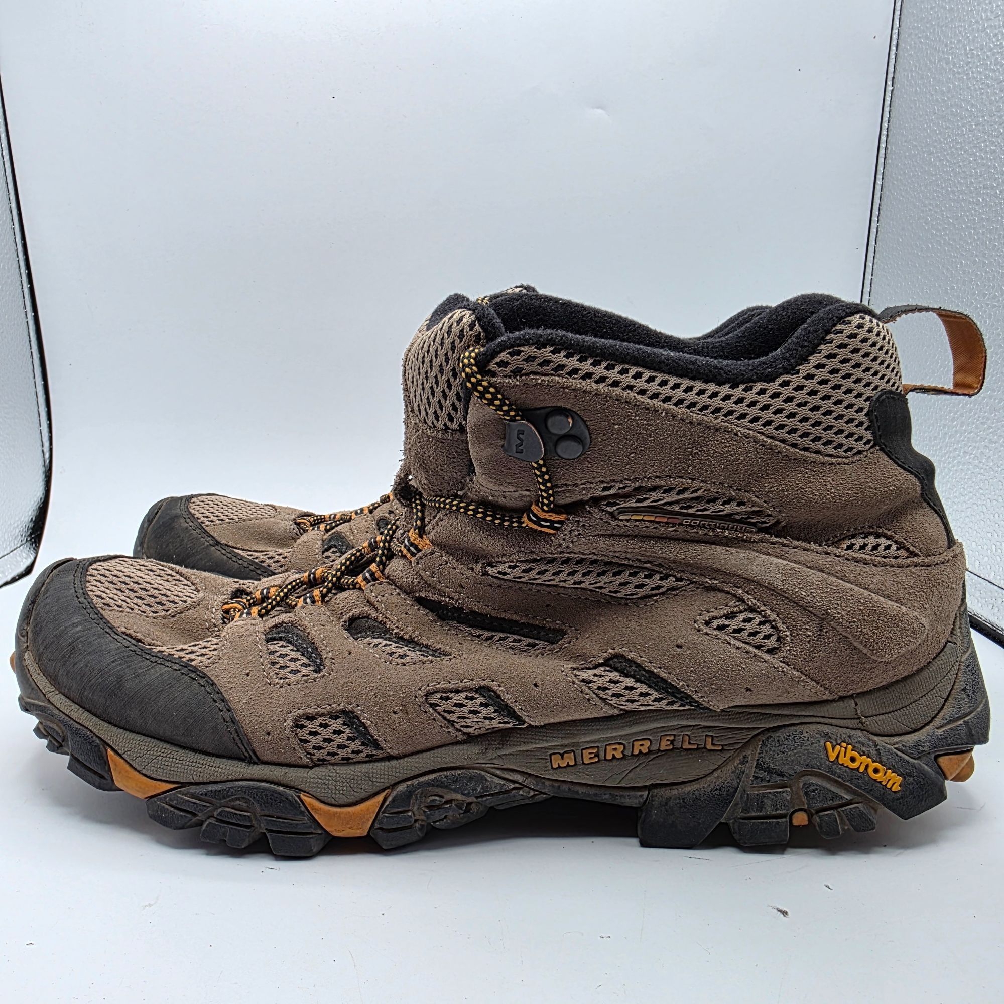 Merrell Merrell Moab Ventilator Mid Mens Size 11.5 Walnut Brown Hiki Size US 11.5 / EU 44-45 - 13 Thumbnail