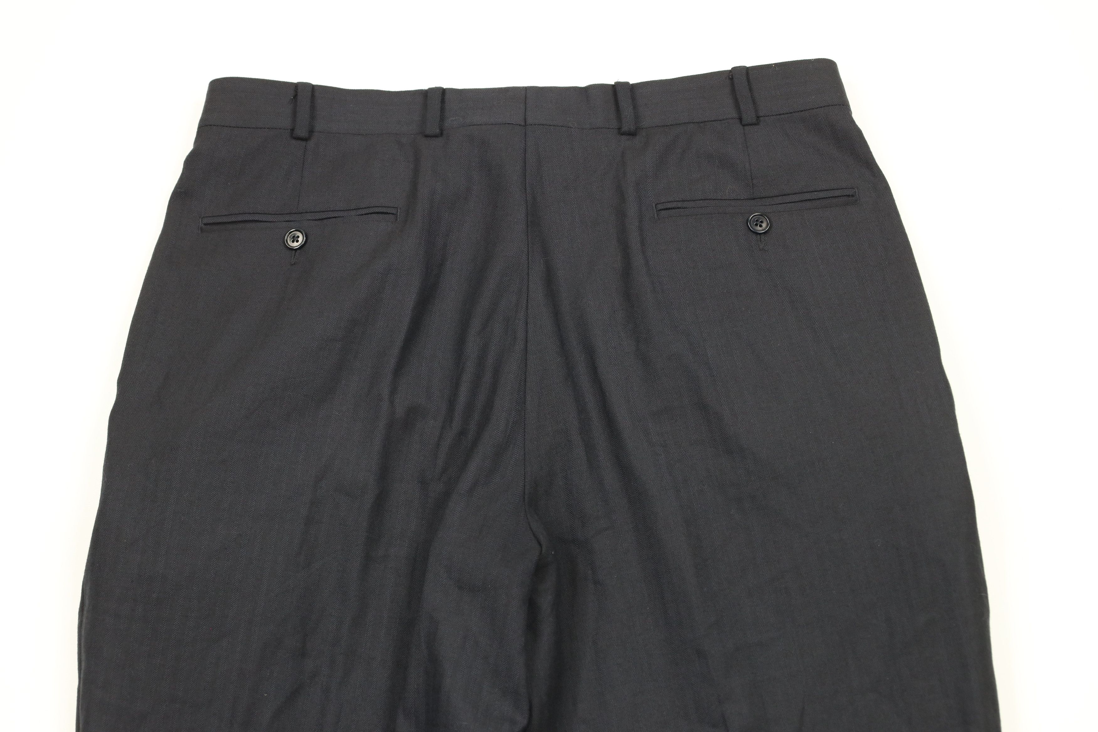 Brooks Brothers × Vintage Vintage Brooks Brothers Pleated Herringbone Pants Trousers Size US 35 - 8 Thumbnail