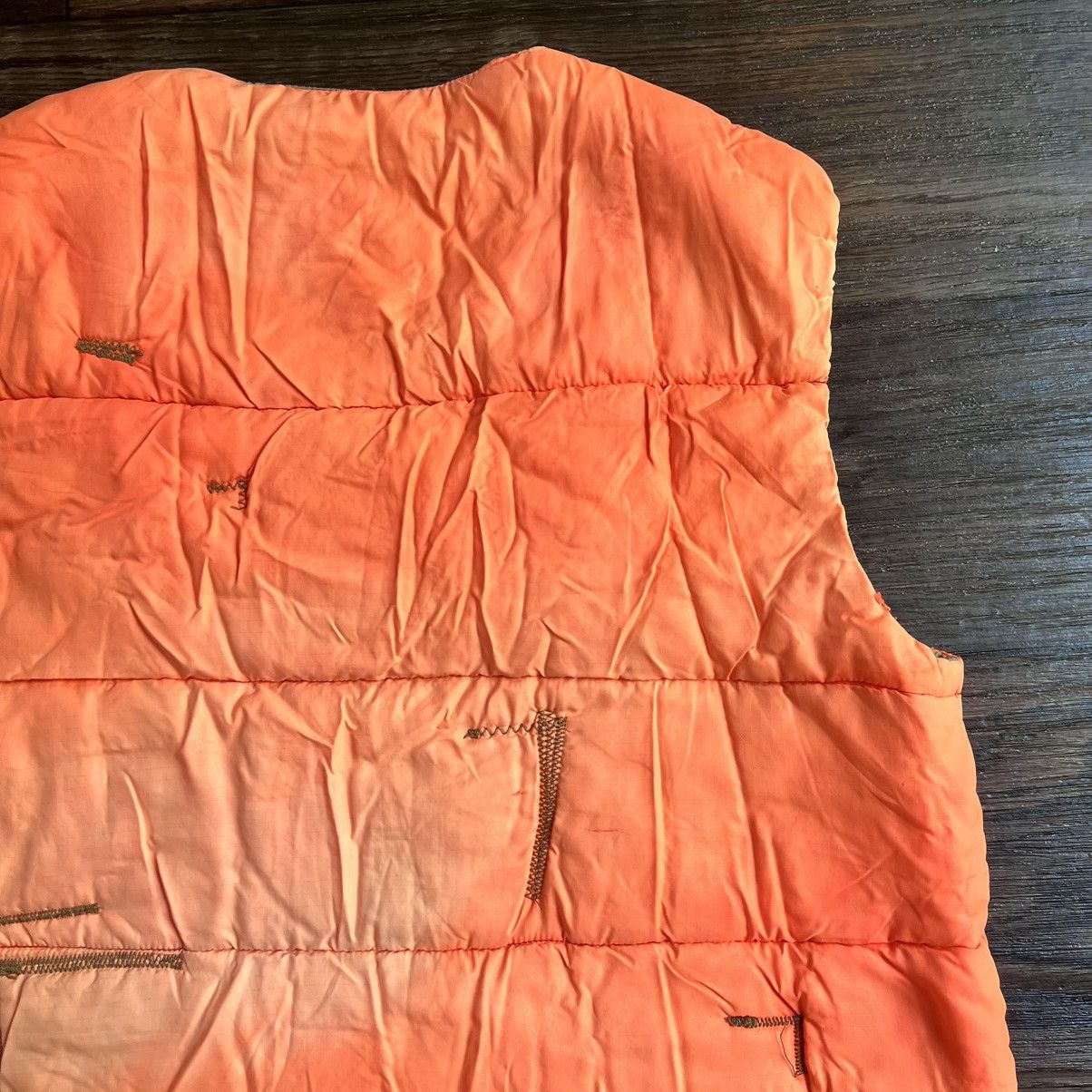 Vintage Vintage Sand Camo Sunfaded Hunting Vest /w Repairs Size US L / EU 52-54 / 3 - 9 Thumbnail