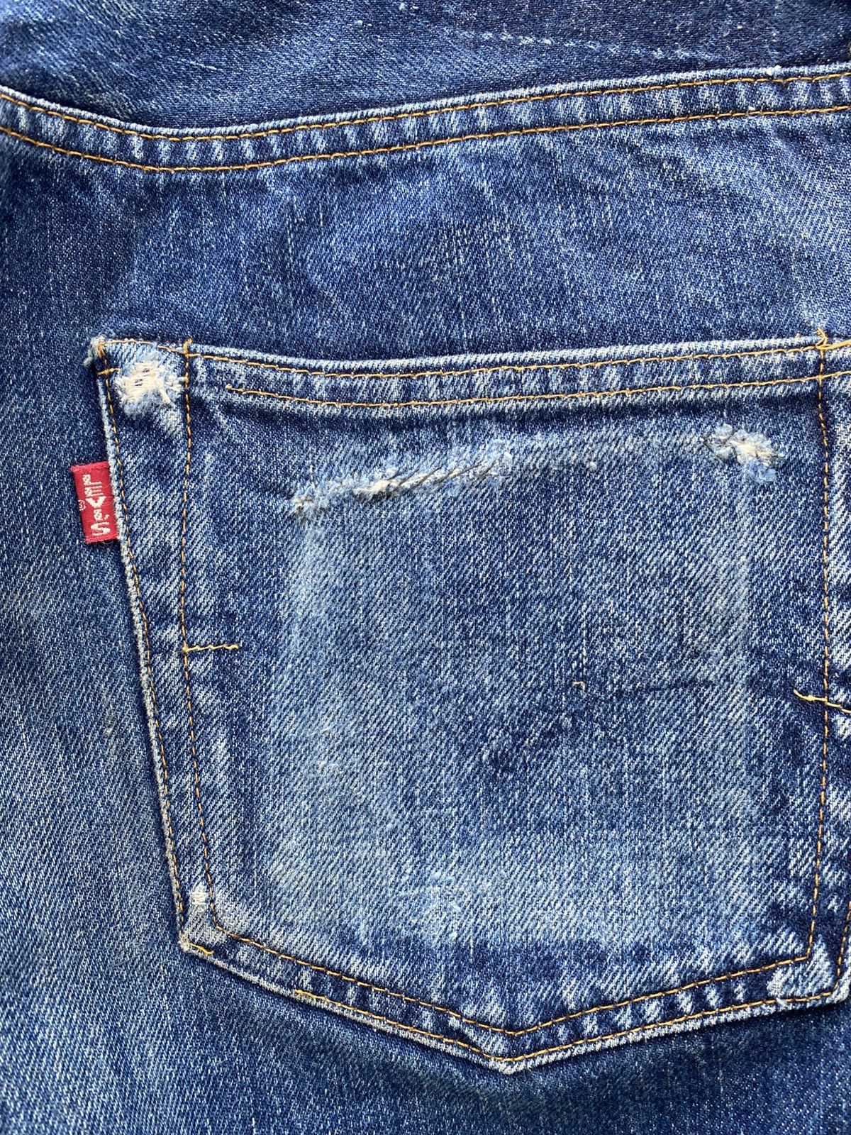 Levi's × Levi's Vintage Clothing × Vintage W31x29 Vintage levi's 501xx redline big E made in USA Size US 31 - 7 Thumbnail