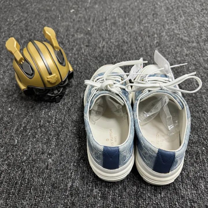 Louis Vuitton Louis Vuitton Stellar Low Denim Sneakers for Women -2508 Size US 6 / IT 36 - 3 Thumbnail