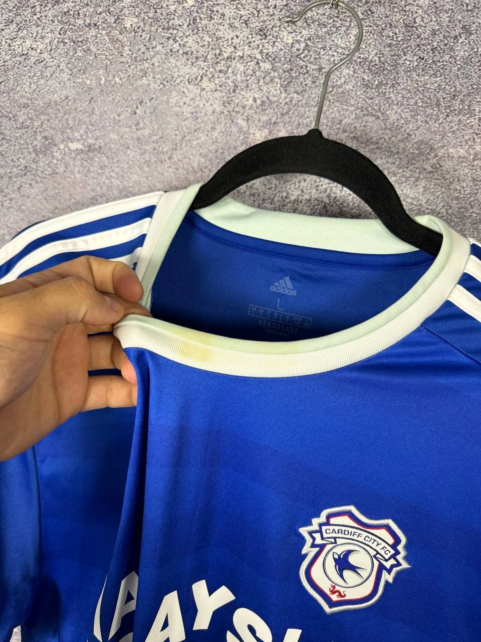 Adidas Vintage Cardiff City 2020/21 Adidas Soccer Jersey Blokcore Size US L / EU 52-54 / 3 - 9 Thumbnail