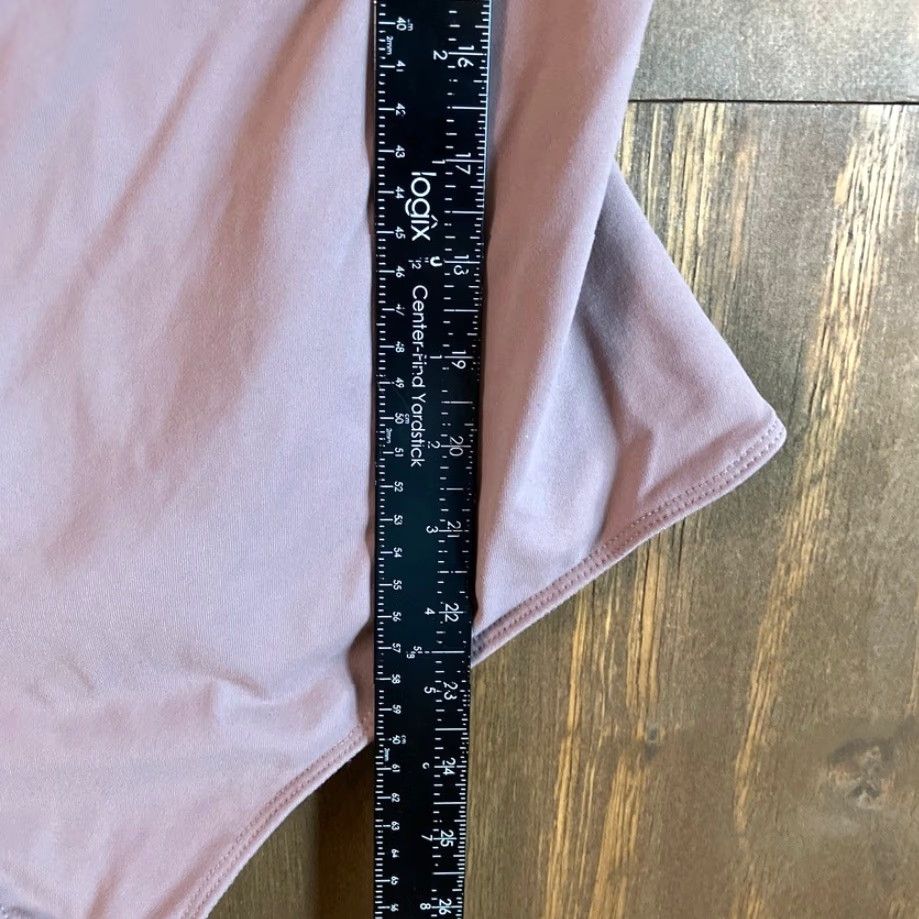 Vintage Intimately Free People Bodysuit Purple V Neck Criss Cross Strap Stretch L Women Size L / US 10 / IT 46 - 7 Thumbnail