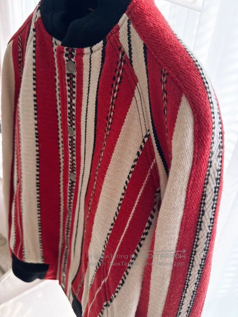 Saint Laurent Paris Saint Laurent Paris Color-block wool coat top Size XXS / US 00 / IT 34 - 4 Thumbnail