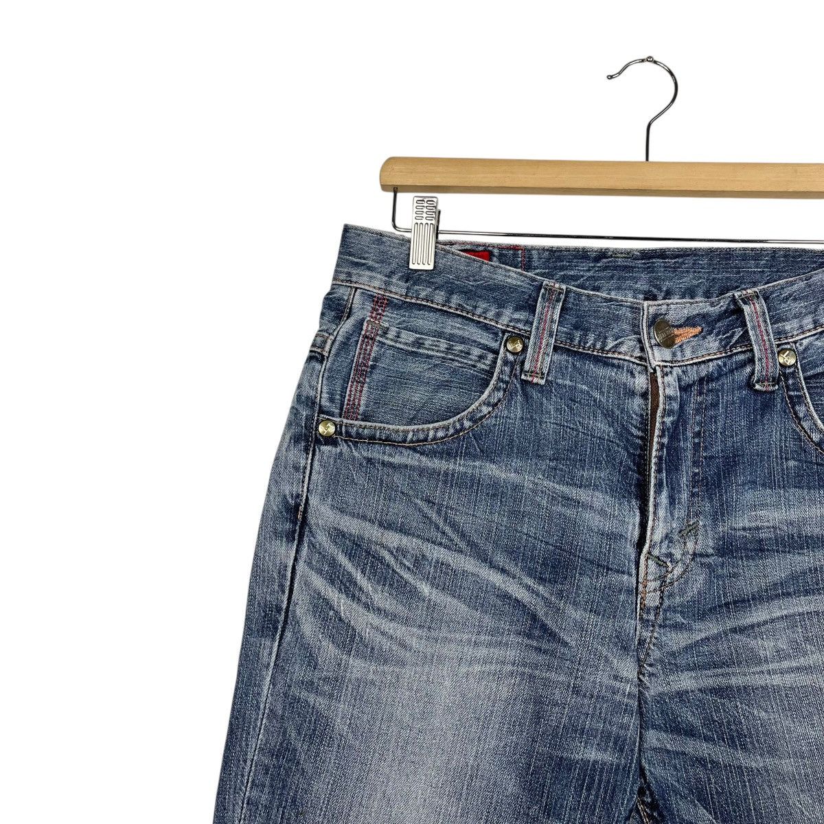 Other Vintage Edwin Blue Trip Denim Jeans Size US 30 / EU 46 - 6 Thumbnail