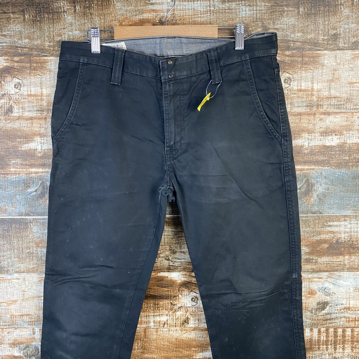 Big John DL Big John Dark Blue Cargo Multipocket Pants #C942 Size US 34 / EU 50 - 4 Thumbnail