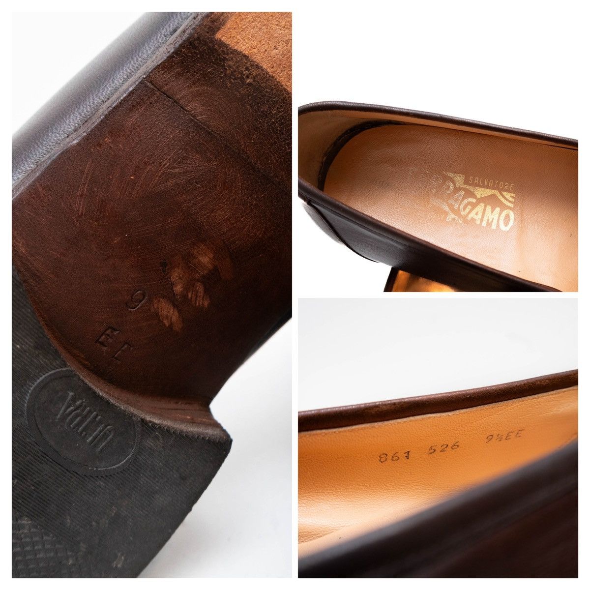 Salvatore Ferragamo Salvatore Ferragamo Brown Calf Loafers Kiltie Tassels Size US 9.5 / EU 42-43 - 9 Thumbnail