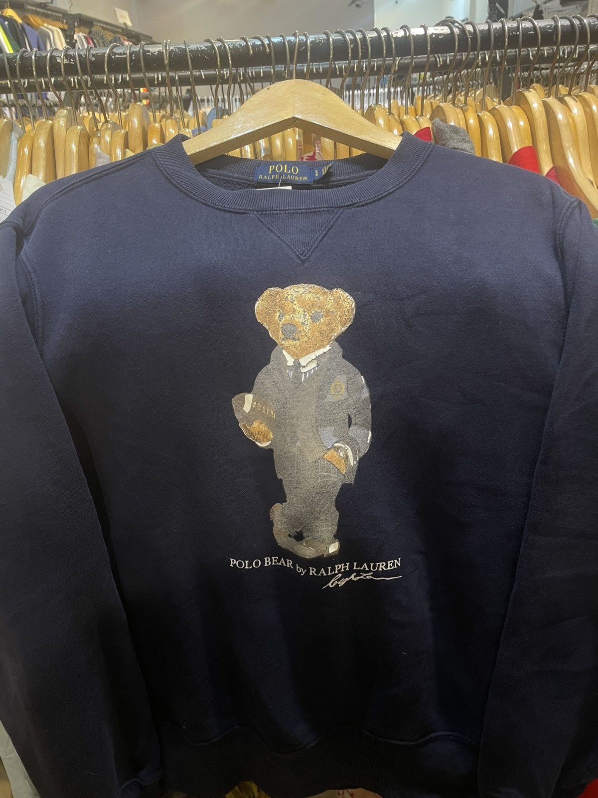 Polo Ralph Lauren Polo Ralph Lauren Bear Performance Sweater Size US S / EU 44-46 / 1 - 3 Thumbnail