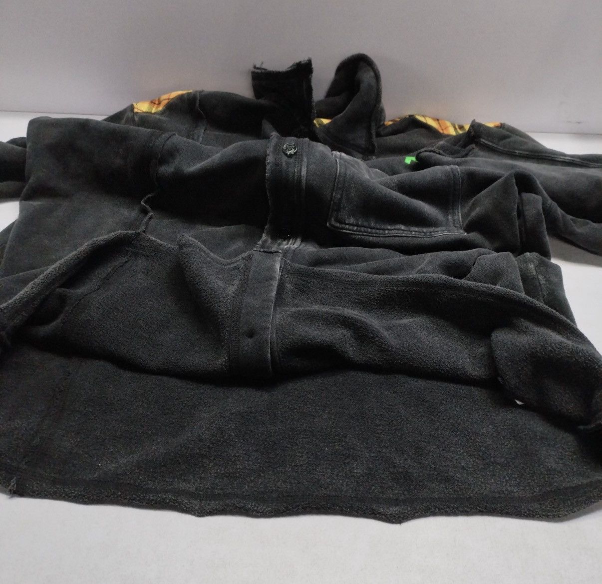 Off-White Off-White Fleece Reconstructed Shirt Size US S / EU 44-46 / 1 - 8 Thumbnail