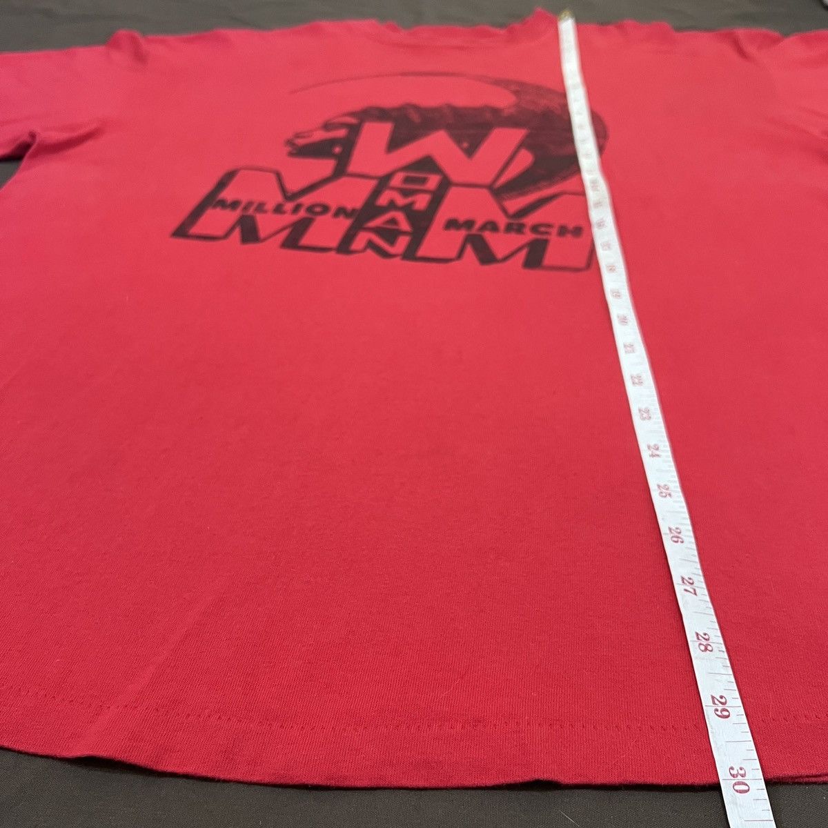 Vintage Vintage Million Woman March African Americans Promo Tee Size US XL / EU 56 / 4 - 10 Thumbnail