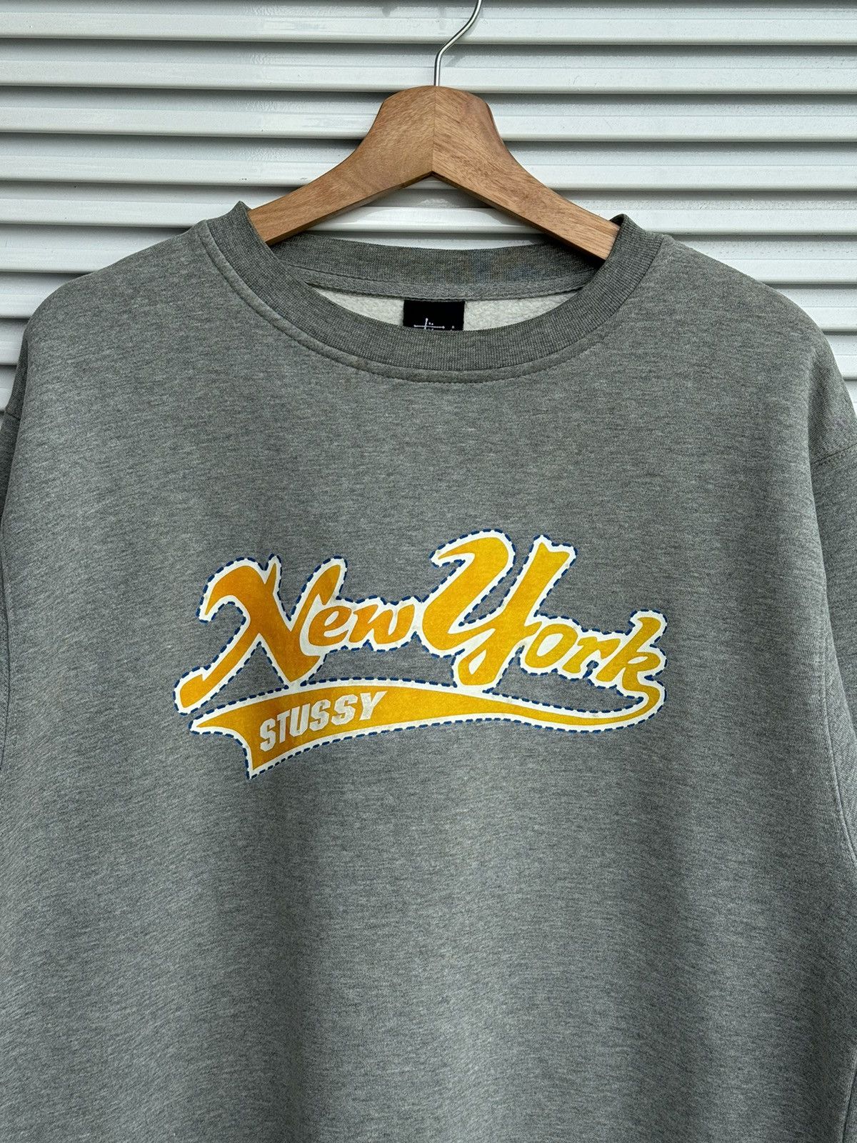 Stussy × Vintage Vintage Stussy New York OG Crewneck/ Travis Flacko Scott Size US M / EU 48-50 / 2 - 1 Thumbnail