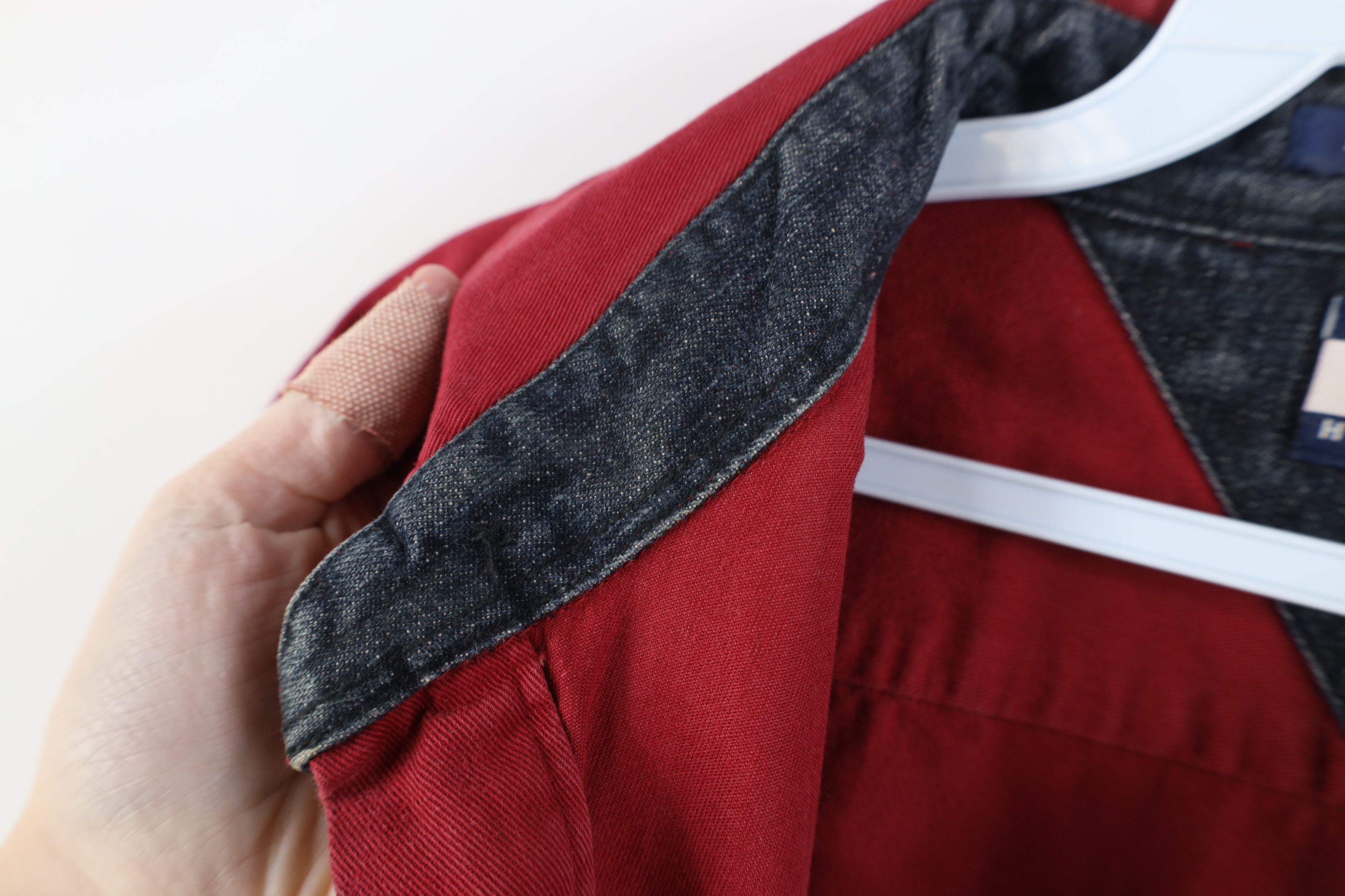 Tommy Hilfiger Vintage 90s Tommy Hilfiger Half Zip Pullover Shirt Jacket Size US L / EU 52-54 / 3 - 7 Thumbnail