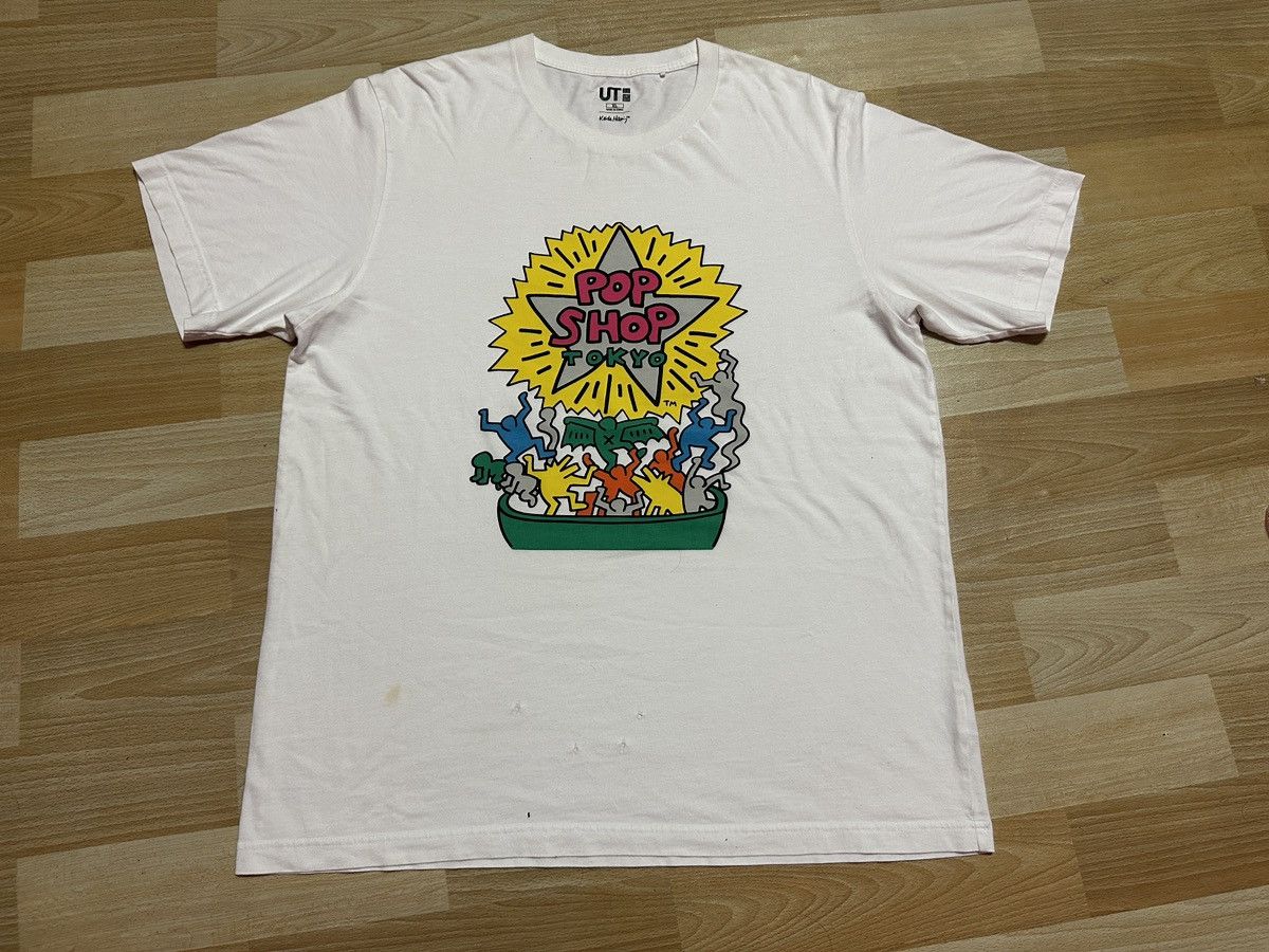 Keith Haring × Other Keith Haring Uniqlo distressed tee Size US XL / EU 56 / 4 - 2 Thumbnail
