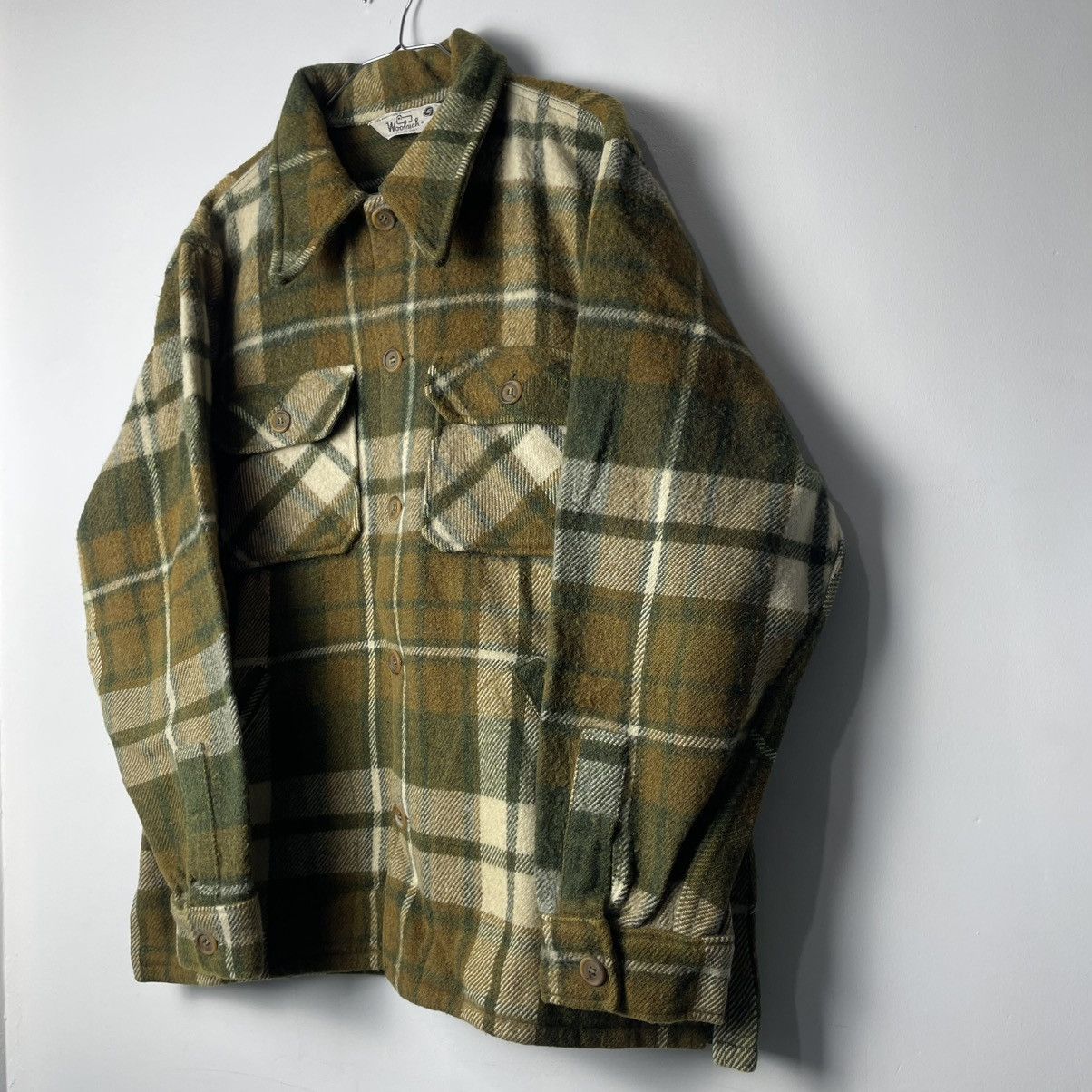 Woolrich Woolen Mills Wool Rich Plaid Flannel Wool Jacket Size US M / EU 48-50 / 2 - 2 Thumbnail