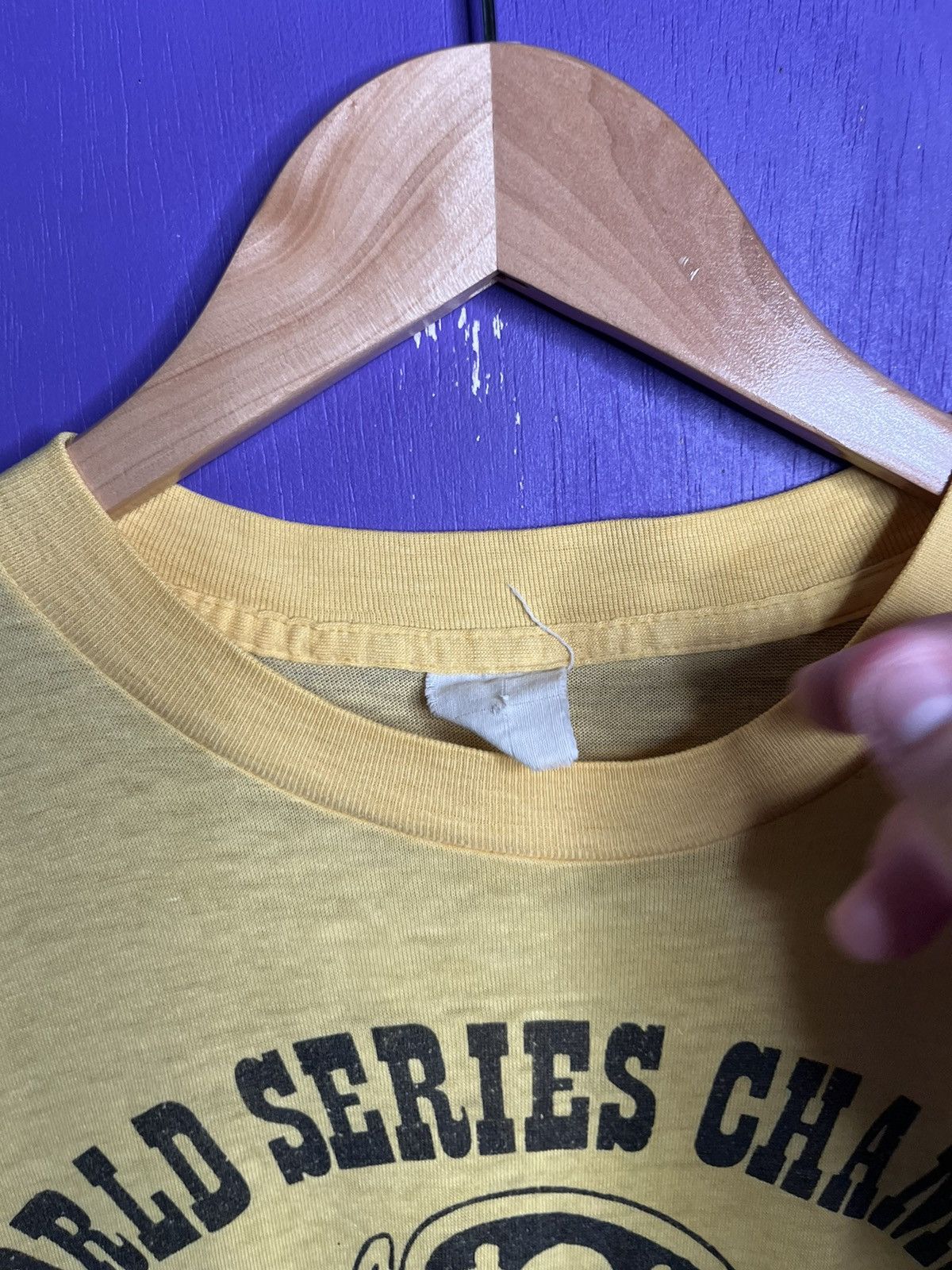 MLB × Vintage Vintage 1979 Pittsburgh pirates World Series t-shirt Size US M / EU 48-50 / 2 - 4 Thumbnail