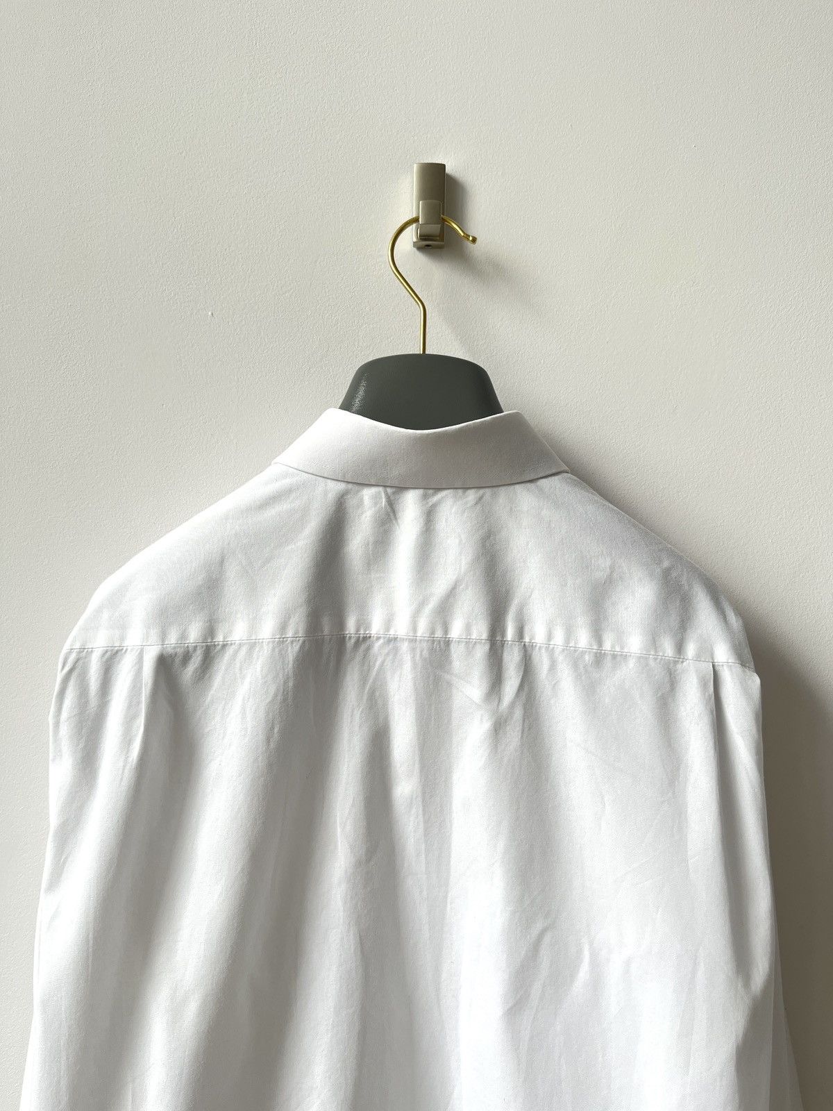 Valentino Vintage Valentino White Shirt Logo Italy Luxury 90s Size US L / EU 52-54 / 3 - 5 Thumbnail