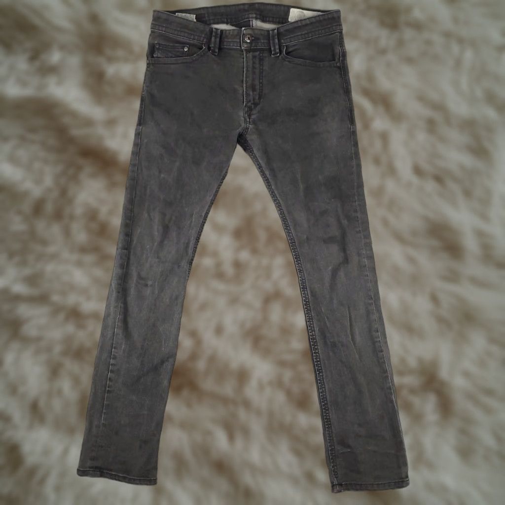 Diesel VINTAGE Diesel Men's Skinny Jeans 30x30 Gray Denim Slim Fit 90s Casual Pants Mens Size US 30 / EU 46 - 1 Thumbnail