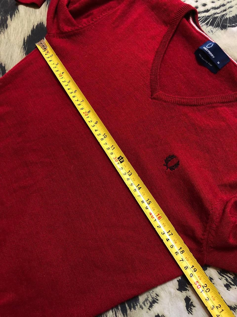 Fred Perry Y2K Long Sleeve red Fred Perry size M logo Vintage Size US M / EU 48-50 / 2 - 8 Thumbnail