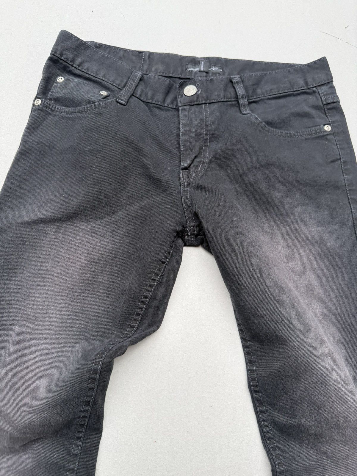 Japanese Brand LAD MUSICIAN lace up flare jeans Size US 26 / EU 42 - 2 Thumbnail
