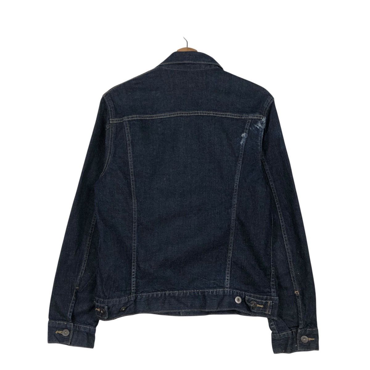Japanese Brand 📌Vintage Biker Denim Jacket Uniqlo Japan Issey Miyake Size US M / EU 48-50 / 2 - 9 Thumbnail