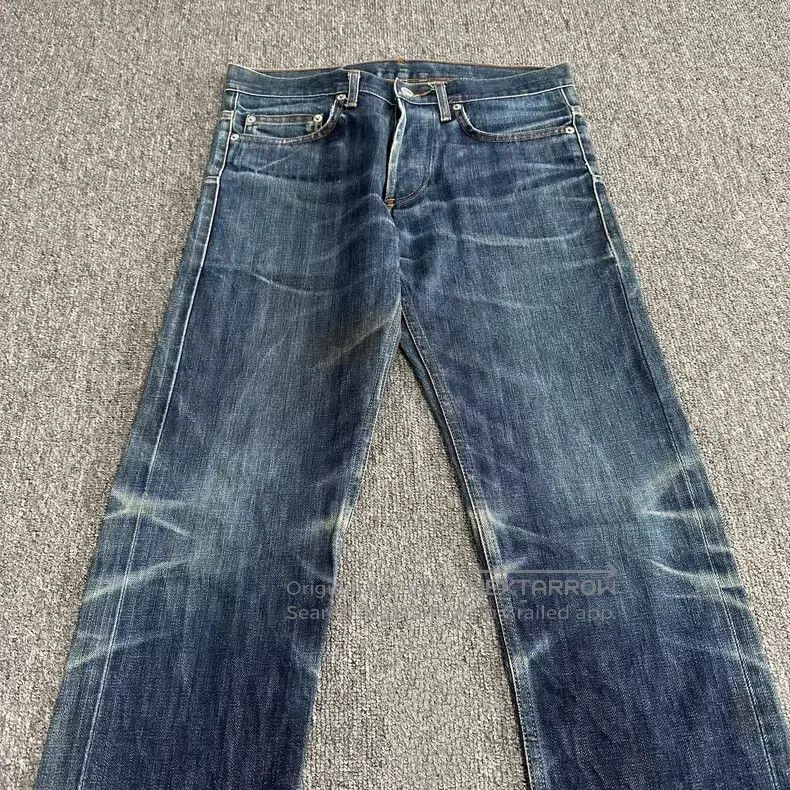 Dior Dior Vintage Washed Blue Destroyed Denim Pants Size US 29 - 3 Thumbnail