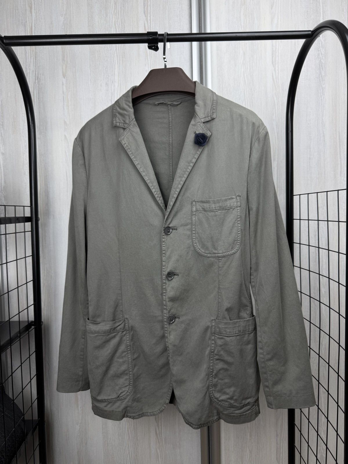 Aspesi Aspesi Samuraki COTTON AND LYOCELL TWILL BLAZER RRP 490$ Size 40R - 1 Thumbnail