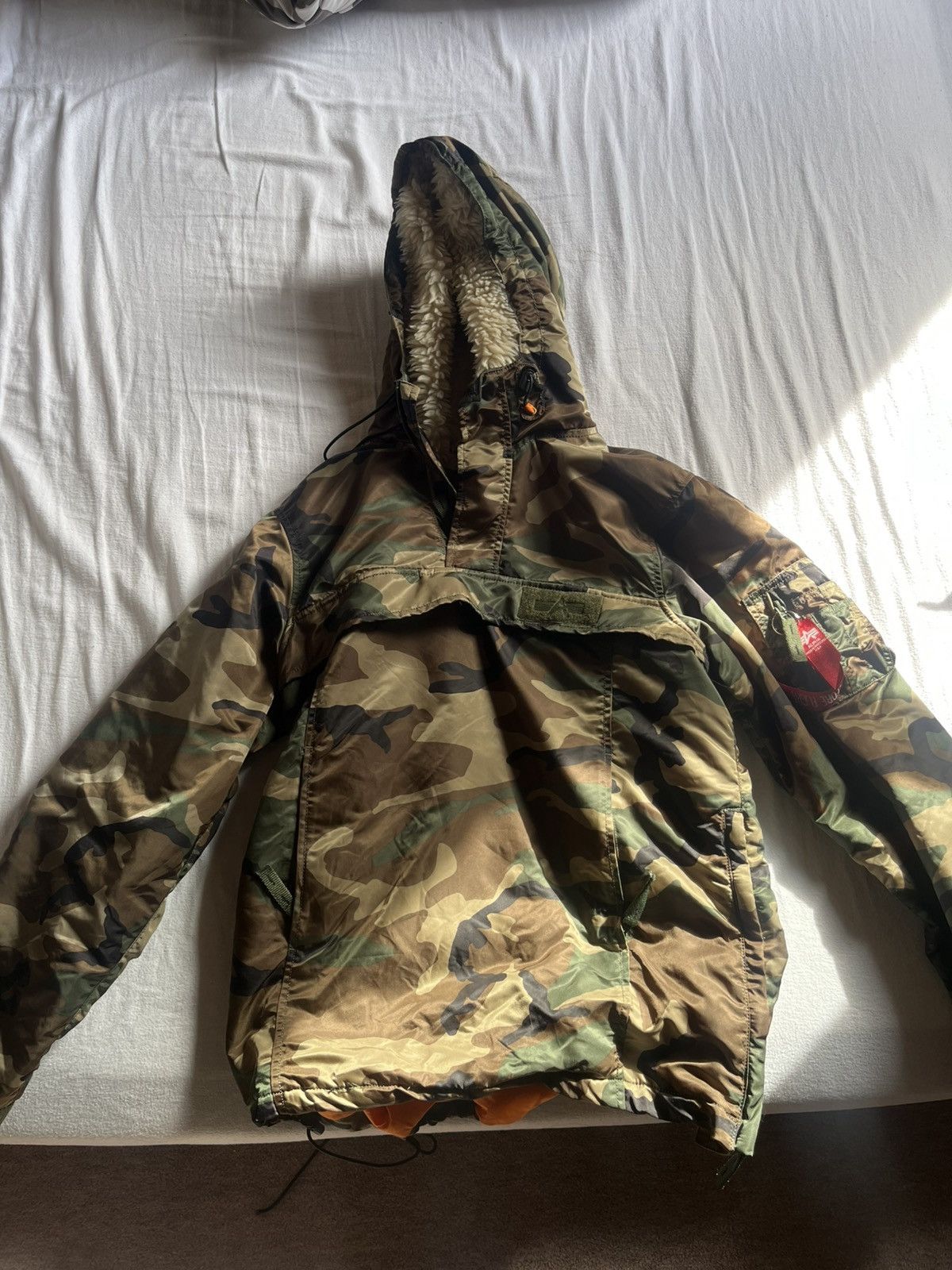 Alpha Industries Alpha Industries Camo Windbreaker Size US S / EU 44-46 / 1 - 3 Thumbnail