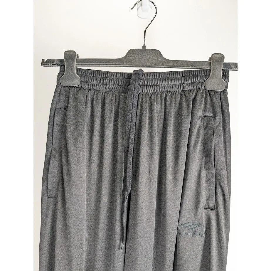 Balenciaga o1rshd1 Sport Icon Fluid Jersey Sweatpants / Joggers Black Size US 32 / EU 48 - 14 Thumbnail