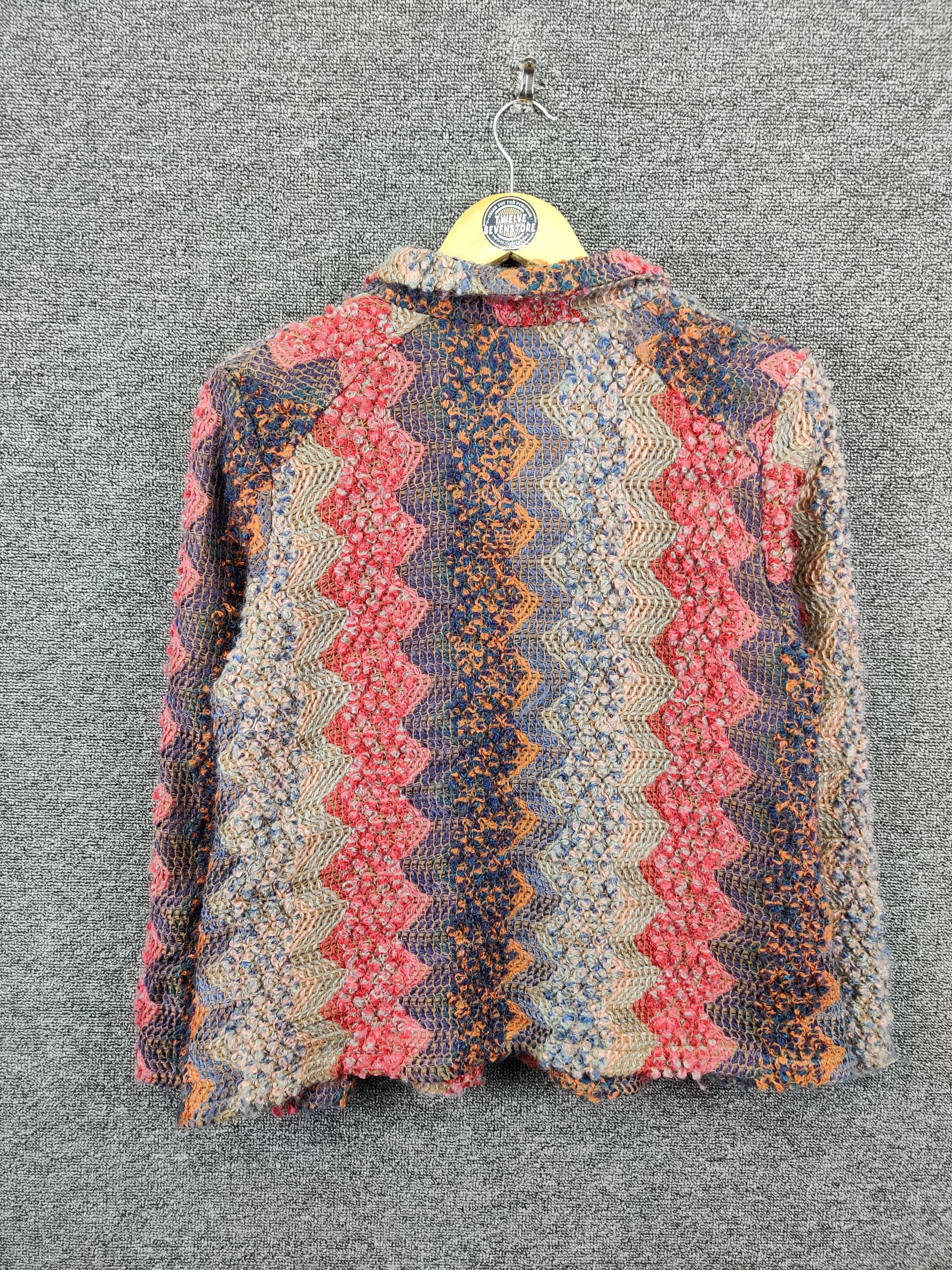 Japanese Brand Vintage Cardigan Jacket Nice Design Size US M / EU 48-50 / 2 - 8 Thumbnail