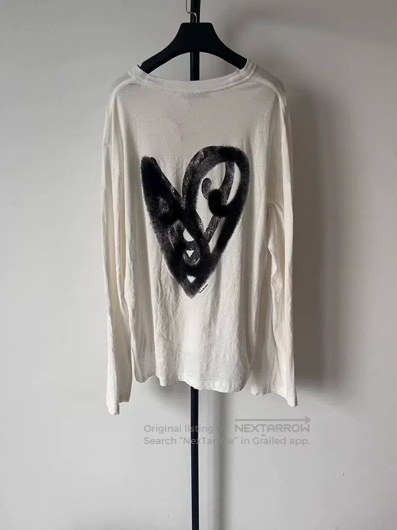 Acne Studios Acne Studios Spray Painted Heart Pattern Lightweight Cotto Size US L / EU 52-54 / 3 - 1 Thumbnail