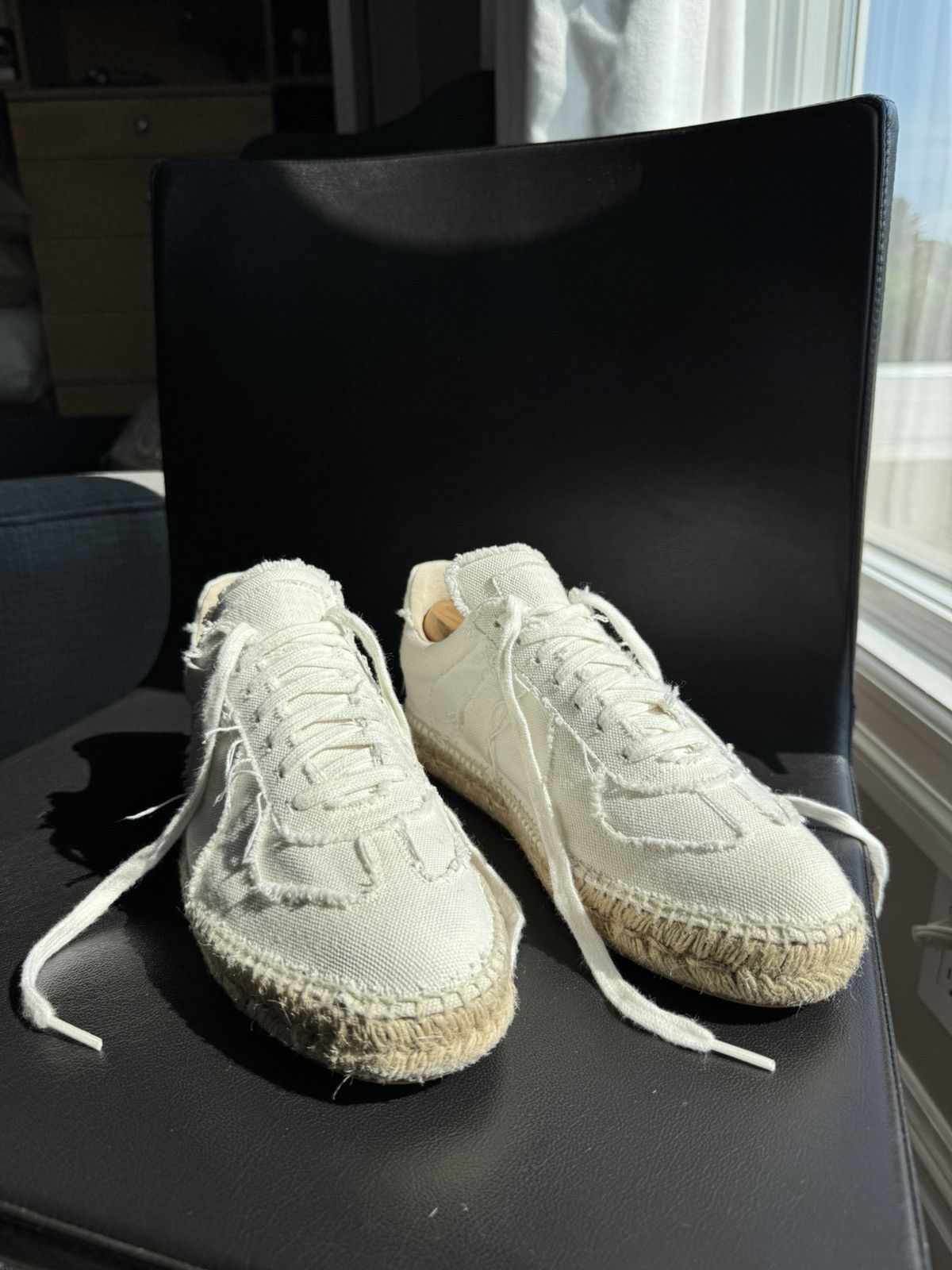 Maison Margiela Maison Margella Espadrille White Size US 9 / EU 42 - 1 Thumbnail