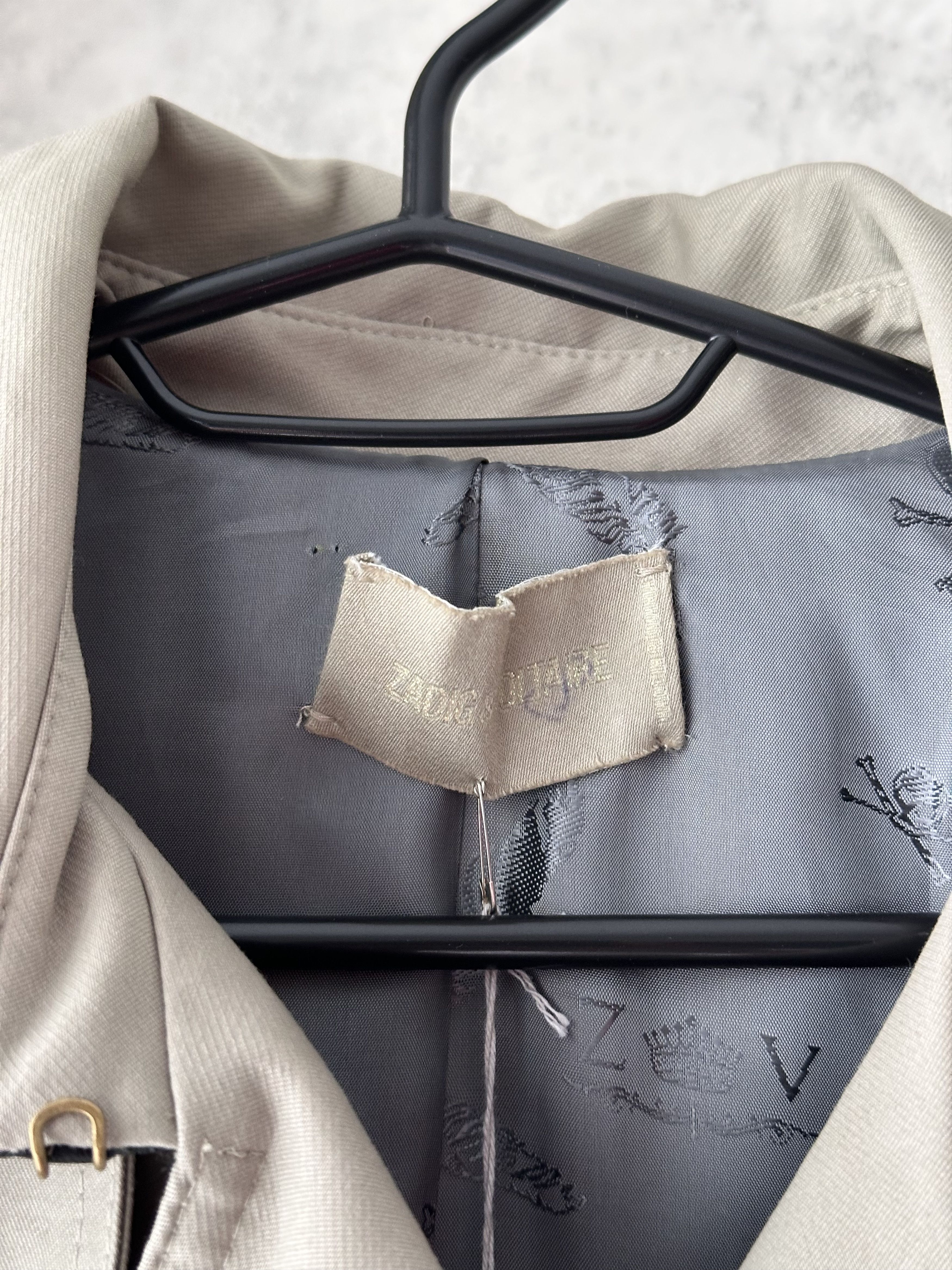 Zadig & Voltaire Zadig Voltaire trench coat jacket Size M / US 6-8 / IT 42-44 - 9 Thumbnail
