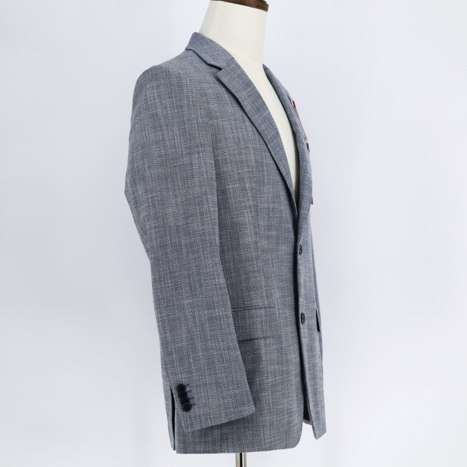Tommy Hilfiger Tommy Hilfiger Men's Denim Blue Modern Sport Coat Size 40R Size 40R - 2 Thumbnail