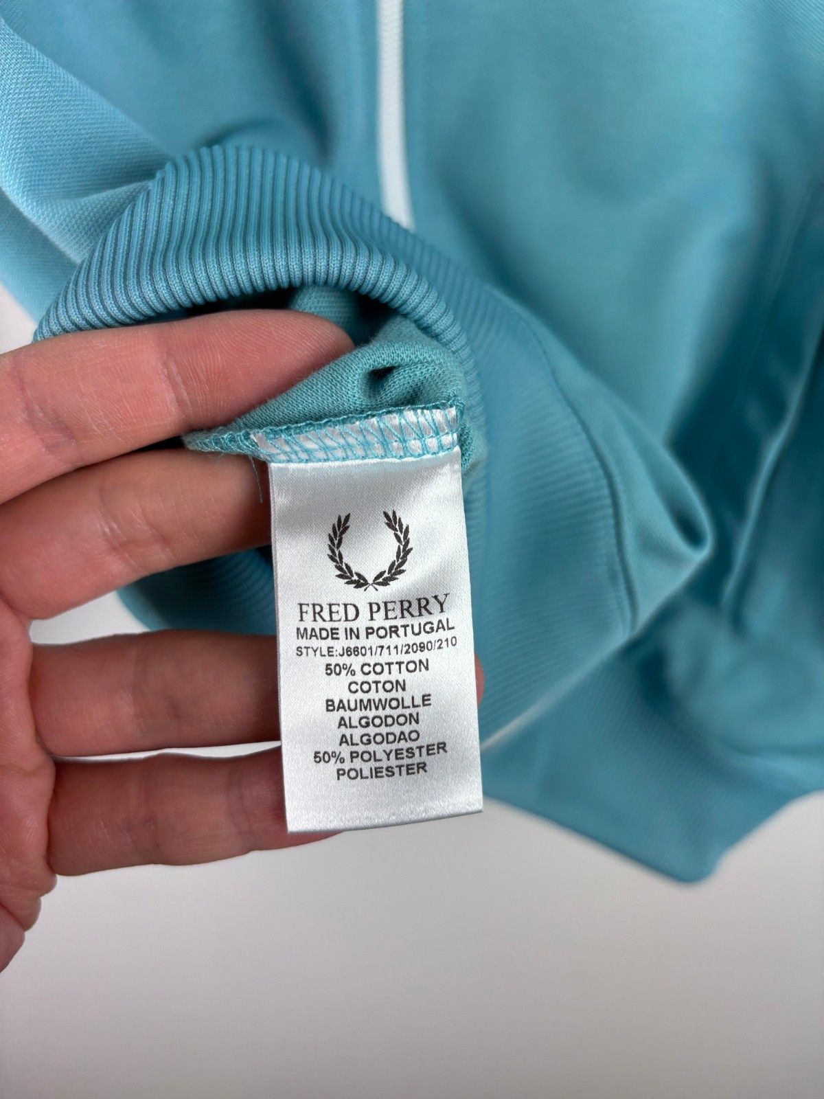 Fred Perry Vintage Fred Perry Track Top Jacket Blue Womens Size S Size S / US 4 / IT 40 - 8 Thumbnail