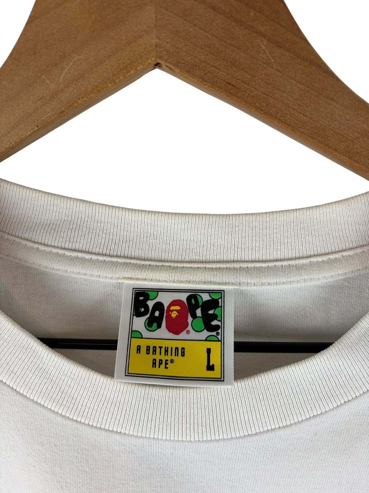 Bape Bape Logo Print Tee Size US L / EU 52-54 / 3 - 6 Thumbnail