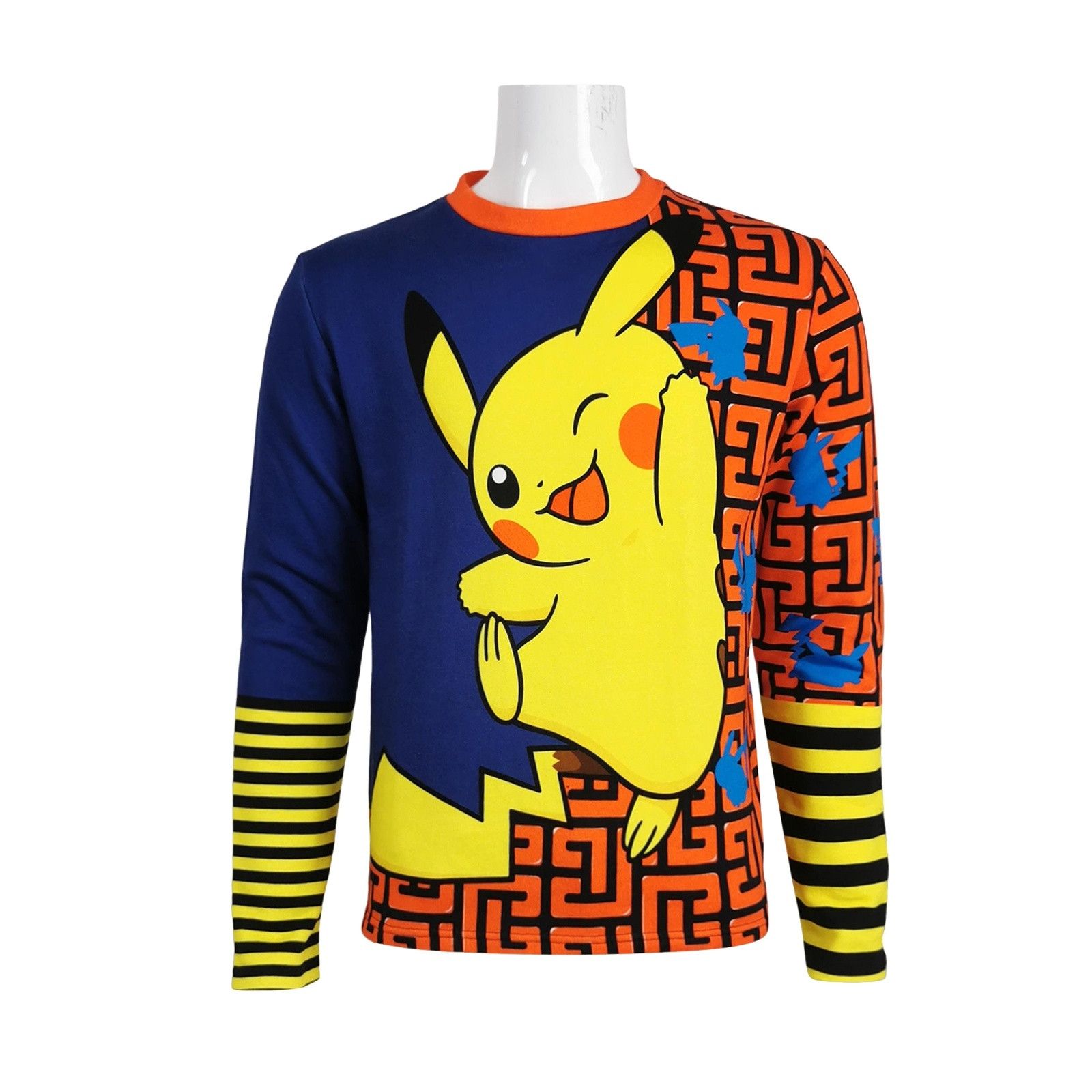 Balmain Balmain x Pokémon Pikachu Print Sweatshirt Size S Size US S / EU 44-46 / 1 - 1 Thumbnail