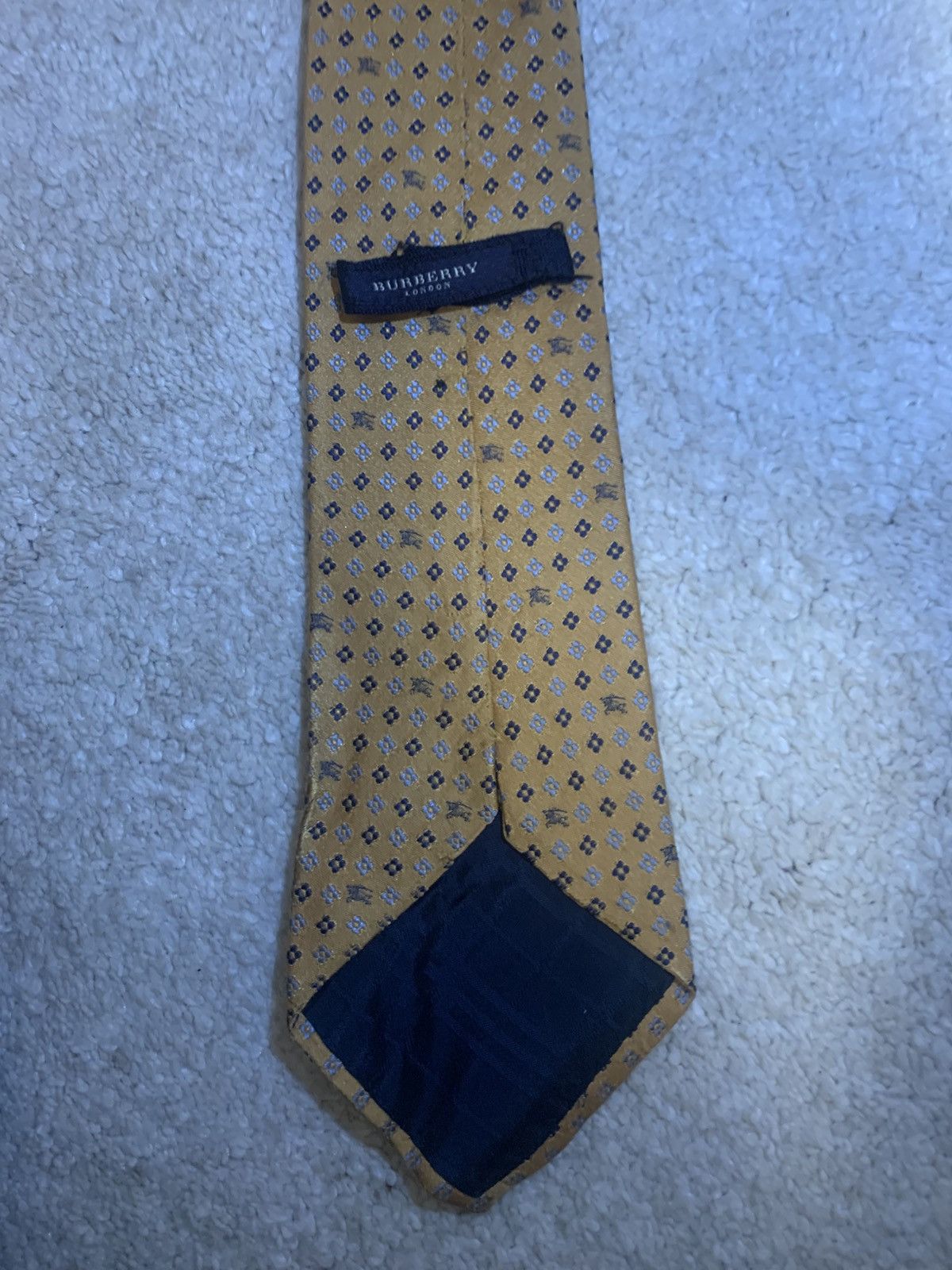 Burberry Vintage Burberry Equestrian Knight Tie Size ONE SIZE - 4 Thumbnail