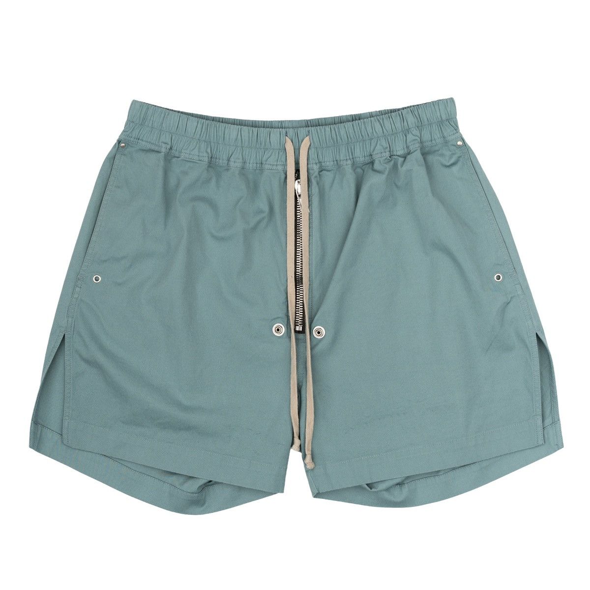Rick Owens [NEW] FW22 Teal Velvet Bela Boxer Shorts | Grailed