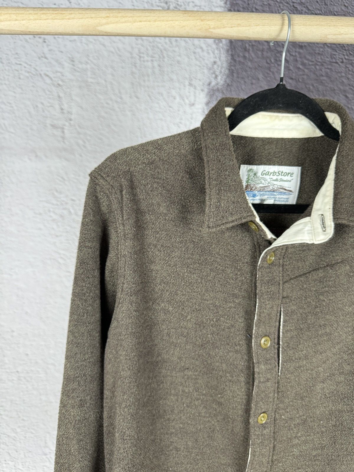 Flannel × Garbstore Garbstore double standard side front pocket flannel shirt Size US M / EU 48-50 / 2 - 3 Thumbnail