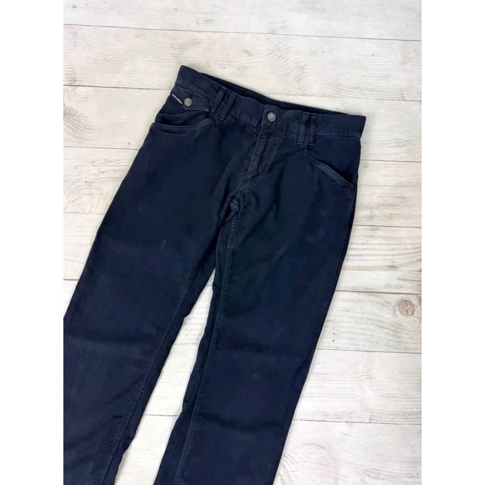 Dolce & Gabbana VINTAGE Dolce Gabbana Pants Baggy Men Size 48 Black Size US 32 / EU 48 - 3 Thumbnail
