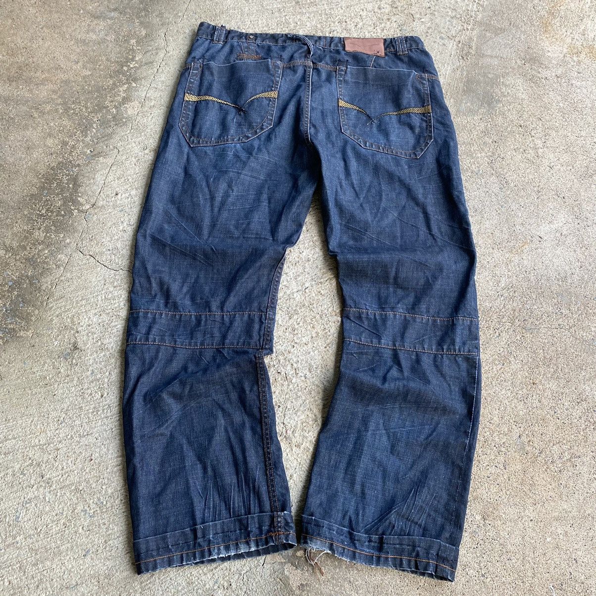 Japanese Brand × Southpole × Vintage Vintage Y2K SYN Baggy Afflicton Style Jeans Size US 40 / EU 56 - 2 Thumbnail