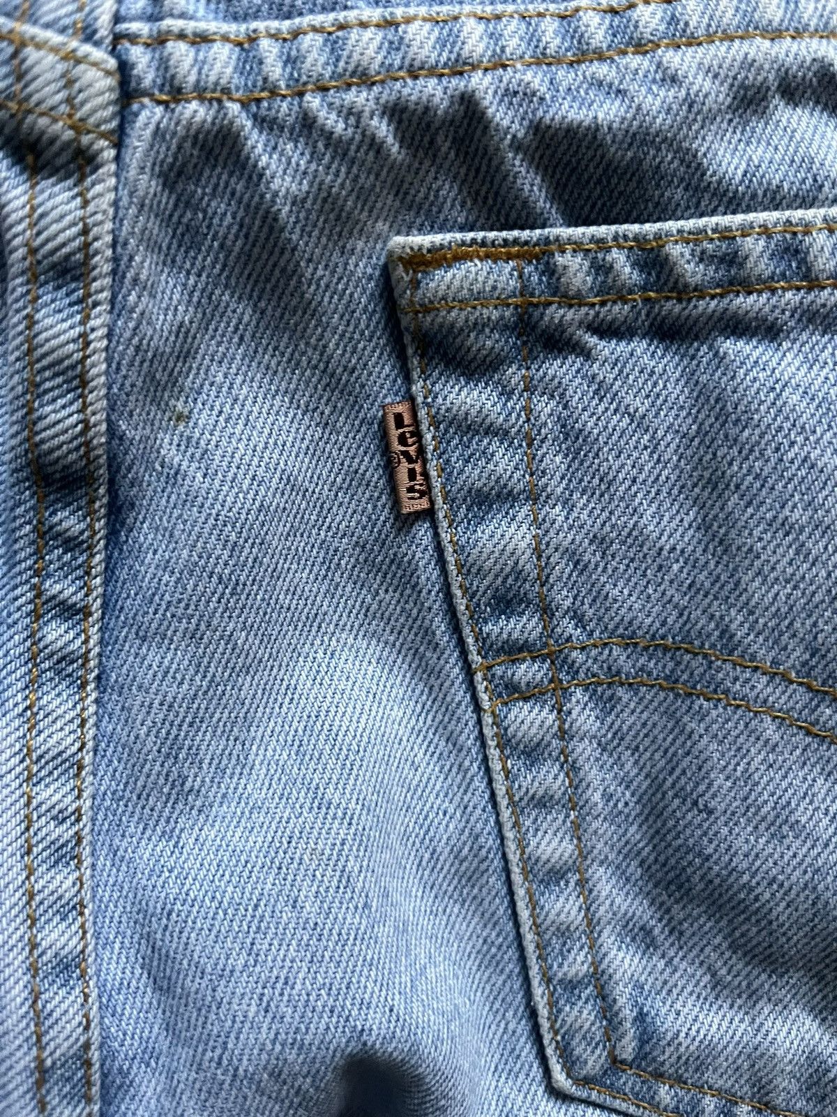 Levi's Vintage 90s Levis 545 Loose Fit Bronze Tab Jeans Size US 32 / EU 48 - 6 Thumbnail