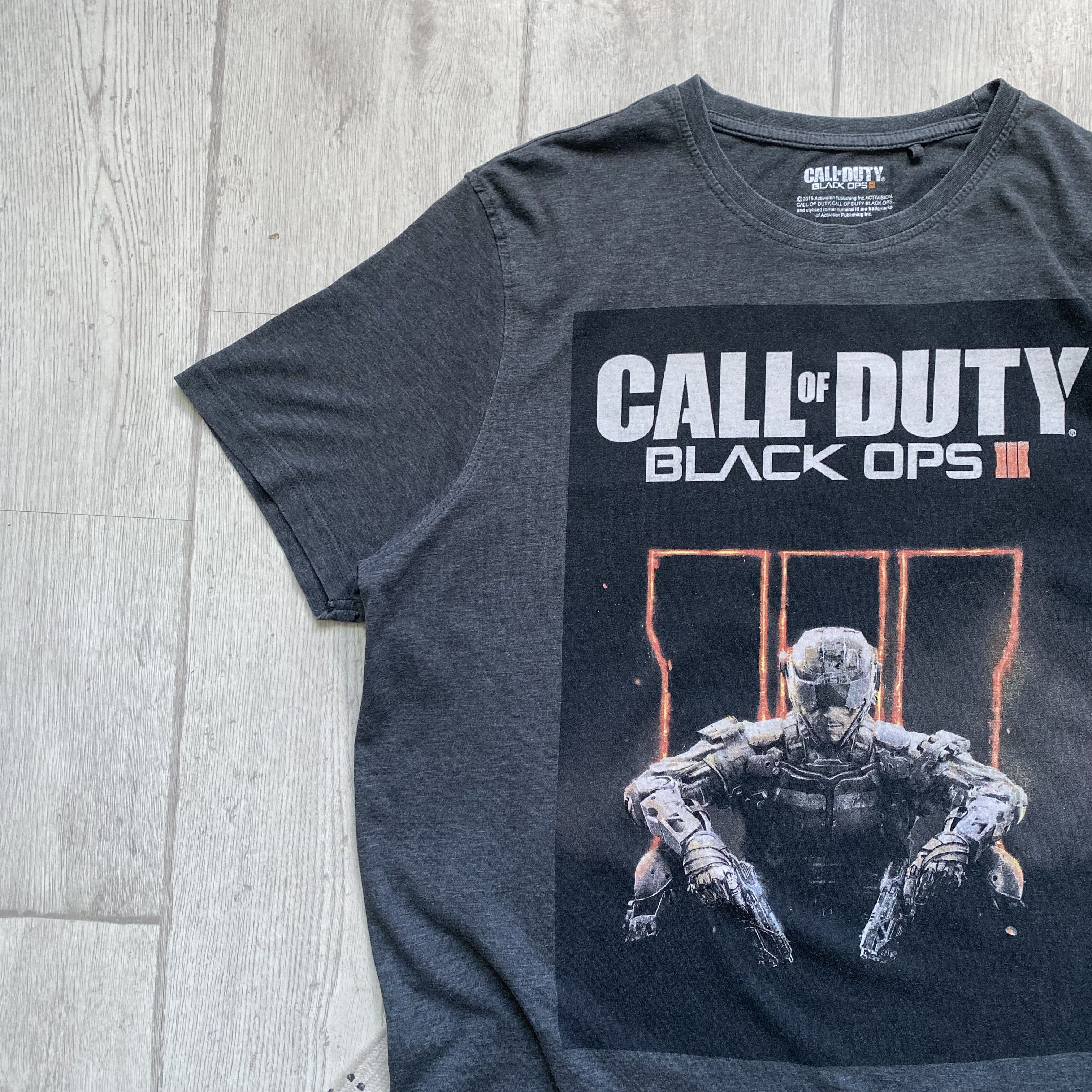 Microsoft 🎮 Promo Call of Duty Black Ops tee PC Game Y2K Xbox Size US XL / EU 56 / 4 - 5 Thumbnail