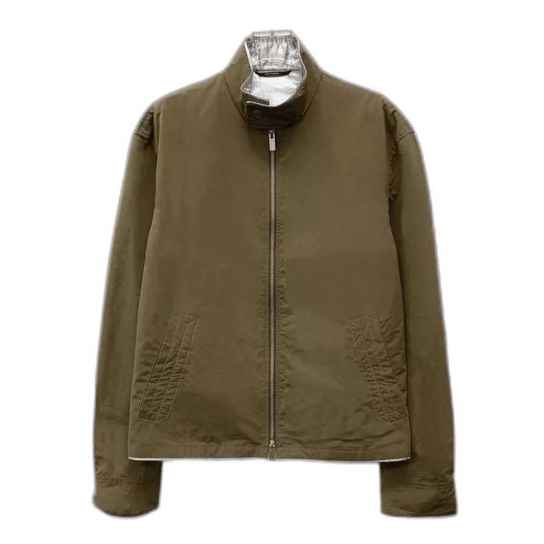 Hermes Hermes Olive Green Long Sleeve Jacket-2506 Size US S / EU 44-46 / 1 - 1 Thumbnail