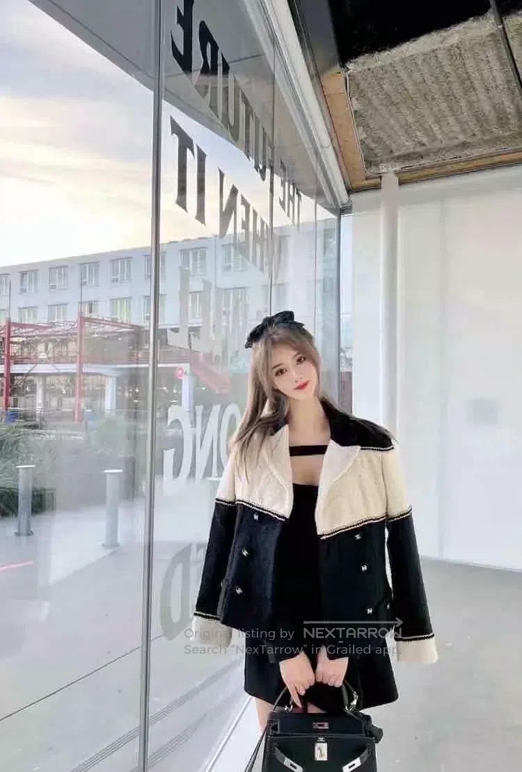 Chanel Chanel Kangpeng Street black and white stitched jacket Size XXS / US 00 / IT 34 - 8 Thumbnail