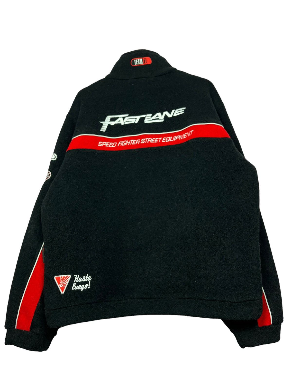 Vintage Vintage Fast Lane Speed Fighter Street Equipment Fleece Size US XL / EU 56 / 4 - 2 Thumbnail