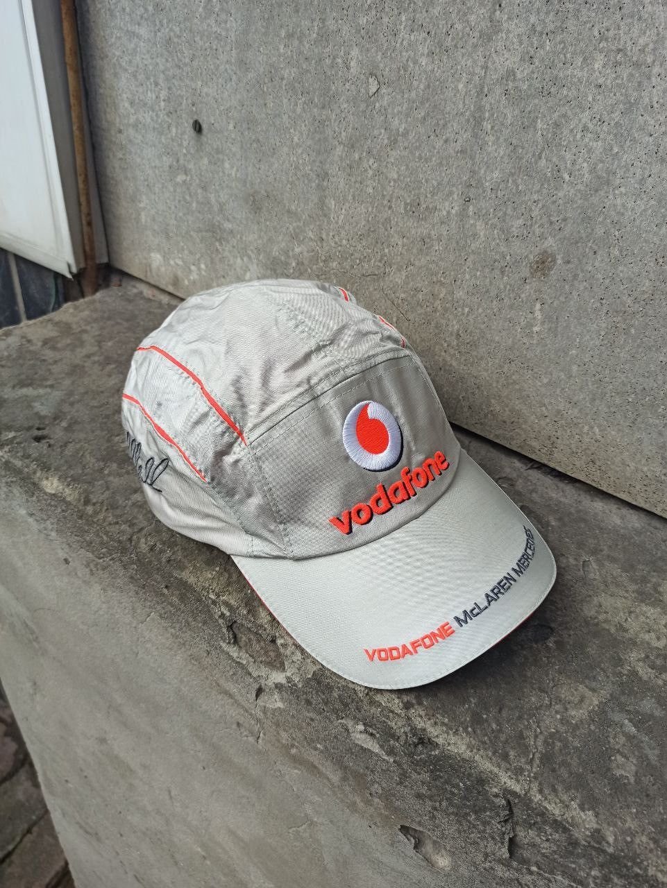 Vintage McLaren Hamilton Vodafone grey cap Mercedes Size ONE SIZE - 2 Thumbnail