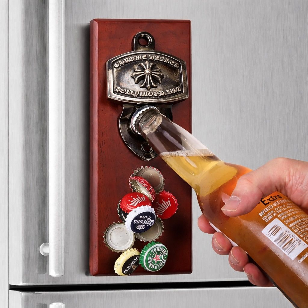 Chrome Hearts Chrome Hearts ‘Wall Mounted’ Solid 925 Silver Bottle Opener Size ONE SIZE - 2 Thumbnail