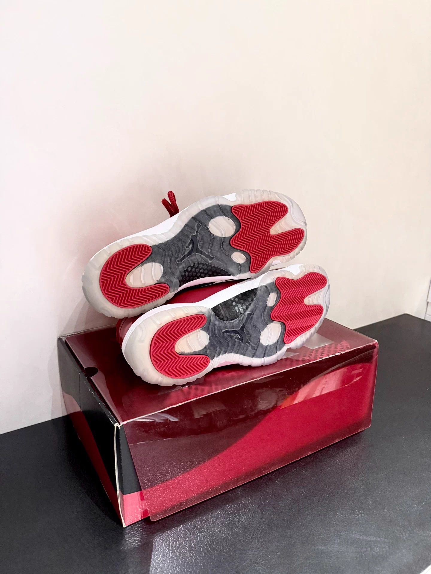 Nike Air Jordan 11 'Win Like '96' OG Red High Top Sneaker Size US 10 / EU 43 - 3 Thumbnail