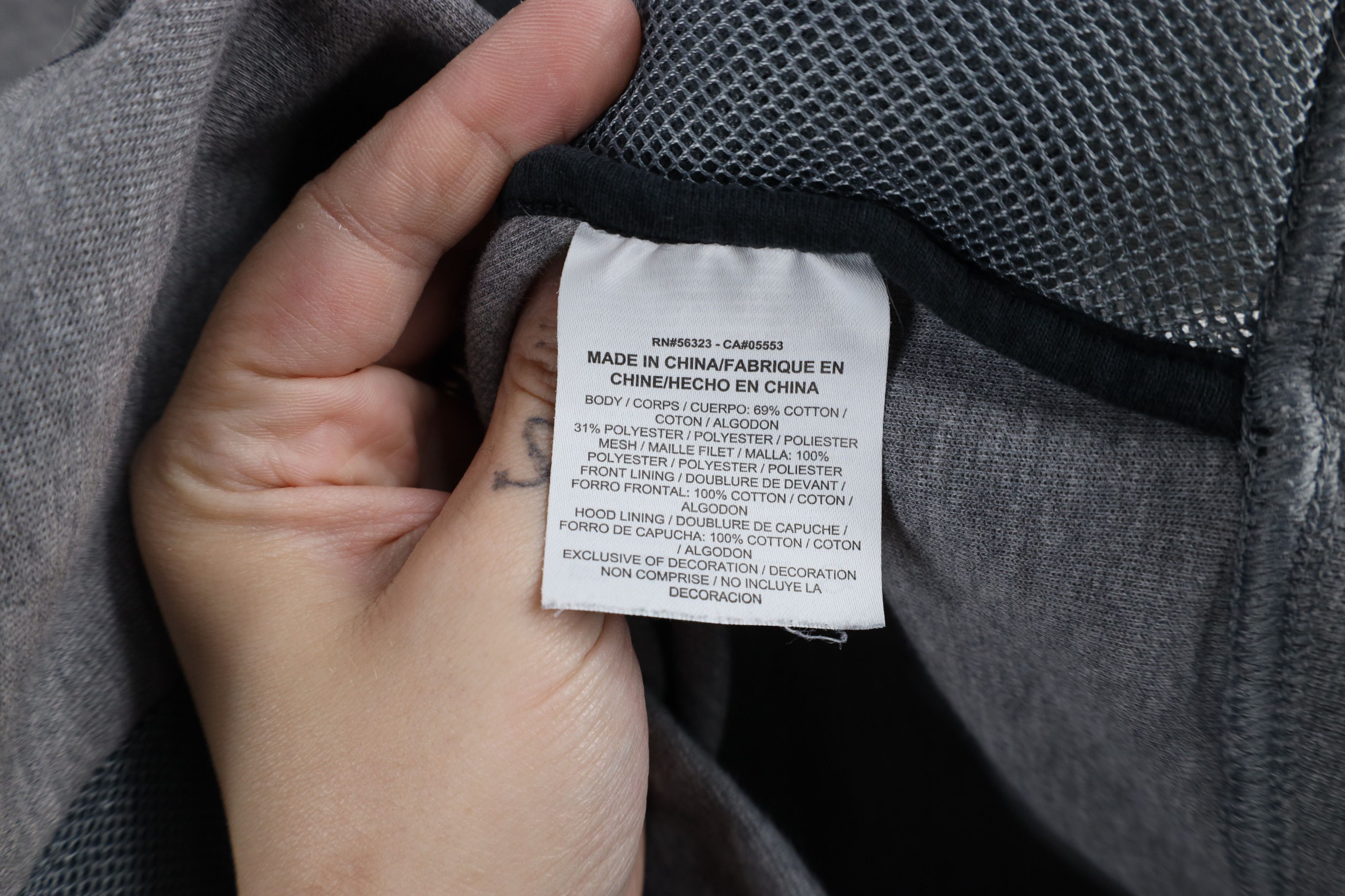 Nike Nike Tech Fleece Full Zip Hoodie Sweatshirt Gray AS IS Size US S / EU 44-46 / 1 - 11 Thumbnail